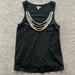 Anthropologie Tops | Anthropologie Ecote Tank Top | Color: Black/Green | Size: S