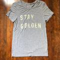 American Eagle Outfitters Tops | American Eagle Tee | Color: Gray | Size: Xs