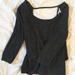 American Eagle Outfitters Tops | Charcoal Gray Top | Color: Black/Gray | Size: Xs