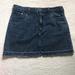 Free People Skirts | Free People Jean Skirt | Color: Blue | Size: 8