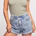 Free People Jeans | Levi’s Cinched Shorts | Color: Blue/White | Size: 26