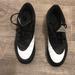 Nike Shoes | Black Nike Cleats | Color: Black/White | Size: 2.5bb