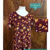 Lularoe Tops | Lularoe Perfect Women Sz Xs Msrp $36 For $16 Bnwt | Color: Red/White/Yellow | Size: Xs