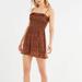 Urban Outfitters Dresses | *New*Urban Outfitters Animal Print Mini Dress | Color: Brown | Size: S
