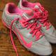 Nike Shoes | Nike Lacrosse Cleats | Color: Gray/Pink | Size: 10