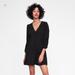 Zara Dresses | Black Dress | Color: Black | Size: Xs