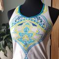 Athleta Swim | Athleta Racerback Tankini | Color: Blue/White | Size: S