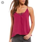 Free People Tops | Free People Raspberry Cami Top | Color: Pink | Size: S