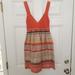 Free People Dresses | Free People Boho Knit Dress | Color: Orange/Yellow | Size: 4