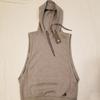 Adidas Tops | Adidas Active Sleeveless Hoodie Size L | Color: Gray | Size: L