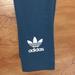 Adidas Pants & Jumpsuits | Adidas Blue Leggings With Trefoil Design | Color: Blue | Size: Xs