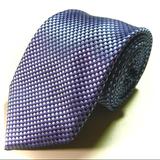 Michael Kors Accessories | Michael Kors Silk Geo Pattern Necktie | Color: Blue/Purple | Size: Os