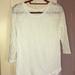 Victoria's Secret Tops | 3/4 Lace Sleeve Vs Shirt | Color: White | Size: M