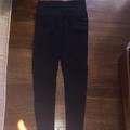 Athleta Pants & Jumpsuits | Athleta Leggings With Zipper Bottom. | Color: Black | Size: S