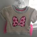 Disney Matching Sets | Disney Minnie Mouse Outfit | Color: Gray/Pink | Size: 2tg