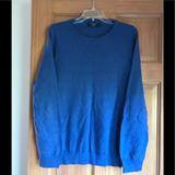 J. Crew Sweaters | J Crew Cotton With Cashmere Sweater | Color: Blue | Size: M