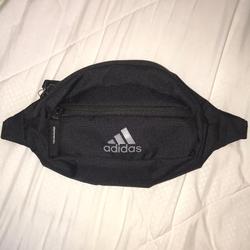 Adidas Bags | Adidas Black/Grey Waist Pack | Color: Black/Gray | Size: Os