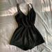 Urban Outfitters Dresses | Black Urban Outfitters Romper | Color: Black | Size: Xs
