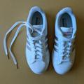 Adidas Shoes | Adidas Cloudfoam Sneakers | Color: Cream/White | Size: 7.5