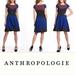 Anthropologie Dresses | Anthropologie Sparrow Intarsia Dotted Dress Size S | Color: Black/Blue | Size: S