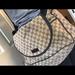 Gucci Bags | Authentic Large Gucci Bag 16x10 With A Long Strap | Color: Brown/Tan | Size: 16x10