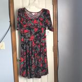 Lularoe Dresses | 2xl Nichole Nwt | Color: Black/Red | Size: 2x