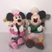 Disney Other | Disney Store Golfer Mickey & Minnie Mouse8" Nwt | Color: Green/Red | Size: Os