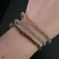 American Eagle Outfitters Jewelry | Ae Beaded Braided Bracelets | Color: Brown/Pink | Size: Os