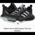 Adidas Shoes | Addidas Women’s Track Shoe Size 9 | Color: Black/Green | Size: 9