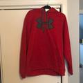 Under Armour Other | Men’s Under Armour Hoodie | Color: Gray/Red | Size: Xl