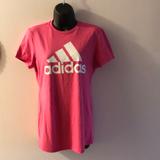 Adidas Tops | Adidas Top | Color: Pink/White | Size: M