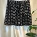 Madewell Skirts | Madewell Skirt | Color: Black/White | Size: M