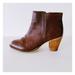 Anthropologie Shoes | Anthropologie | Seychelles | Leather Ankle Boots | Color: Brown | Size: 9.5