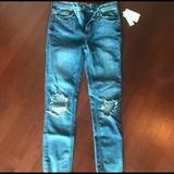Free People Jeans | Free People Busted Knee | Color: Blue | Size: Various