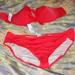 J. Crew Swim | J.Crew Red Bikini Swim Set Two Peace Size:L | Color: Orange/Red | Size: L