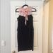 Nine West Dresses | 4/$25 Pink Black Tie Neck Career Work Dress Size 4 | Color: Black/Pink | Size: 4