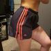 Adidas Shorts | Adidas Cycle Short | Color: Gray/Pink | Size: M