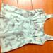 Nine West Tops | Mint Green Floral Top With Sparkles Size 2 | Color: Green | Size: 2