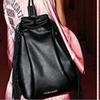 Victoria's Secret Bags | *Final Sale* Vs Fringe Backpack Purse | Color: Black | Size: Os