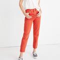 Madewell Jeans | Madewell Extra High Rise Mom Jean | Color: Red | Size: 24