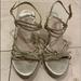 Michael Kors Shoes | 2xhpmichael Kors Palm Beach Braided Sandal | Color: Gold/Silver | Size: 8