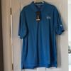 Adidas Shirts | Adidas Men’s Climalite Golf Shirt W Logo. Nwt | Color: Blue | Size: Xl