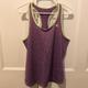 Adidas Tops | Adidas Climalite Purple Workout Top Size M | Color: Purple | Size: M