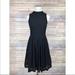 Anthropologie Dresses | Deletta Anthropologie Black Retro 50s Flare Dress | Color: Black | Size: S