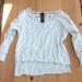 Free People Sweaters | Free People Fp Romantics White Floral Sweater Sz S | Color: Cream/White | Size: S