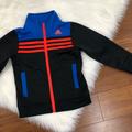 Adidas Jackets & Coats | Adidas Full Zip Jacket | Color: Black/Blue | Size: 3tb