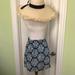 Lilly Pulitzer Skirts | Lilly Pulitzer Skirt Sz M | Color: Blue/White | Size: M