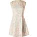 Anthropologie Dresses | Anthropologie Elodie Pink Grey Floral Dress | Color: Pink | Size: Lj