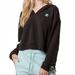 Adidas Tops | Adidas Cropped Hoodie, Nwt | Color: Black | Size: S