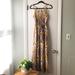 Anthropologie Dresses | Anthropologie Akemi + Kin Nwt Medallion Print Maxi Dress Xs | Color: Gold/Yellow | Size: Xs